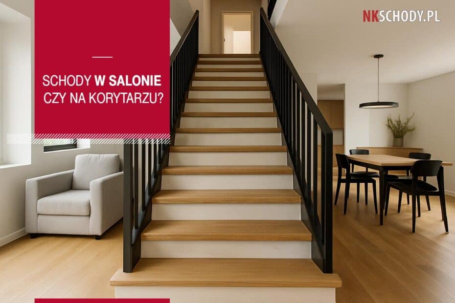 Schody w salonie czy na korytarzu